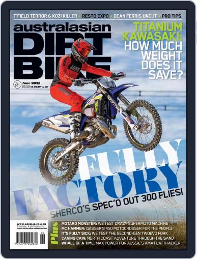 Australasian Dirt Bike June 1st, 2021 Digital Back Issue Cover