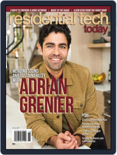 Residential Tech Today March 1st, 2021 Digital Back Issue Cover