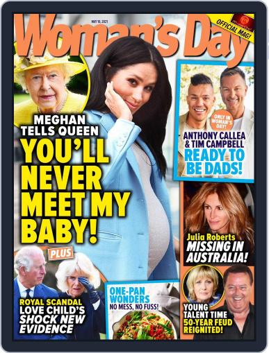 Woman's Day Australia May 10th, 2021 Digital Back Issue Cover