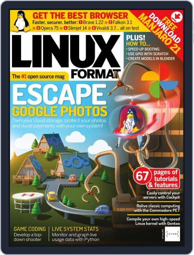 Linux Format June 1st, 2021 Digital Back Issue Cover