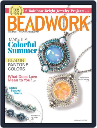 Beadwork April 22nd, 2021 Digital Back Issue Cover