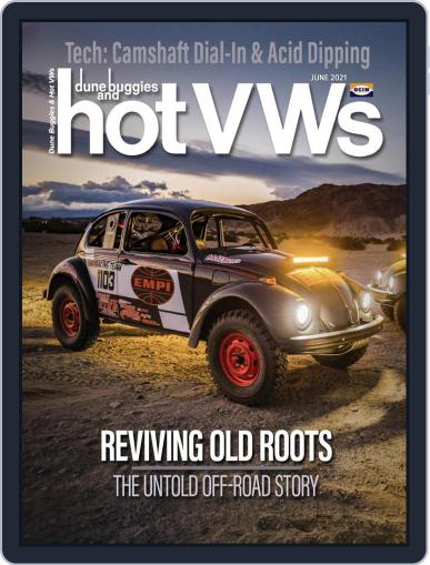 dune buggies and hotVWs June 1st, 2021 Digital Back Issue Cover