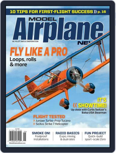 Model Airplane News June 1st, 2021 Digital Back Issue Cover