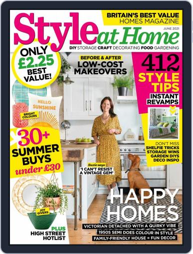 Style At Home United Kingdom June 1st, 2021 Digital Back Issue Cover