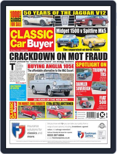 Classic Car Buyer May 5th, 2021 Digital Back Issue Cover