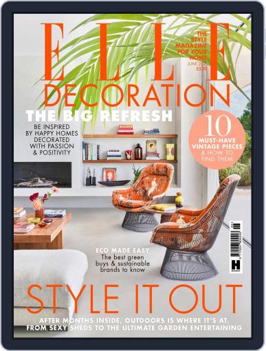 Elle Decoration UK June 1st, 2021 Digital Back Issue Cover