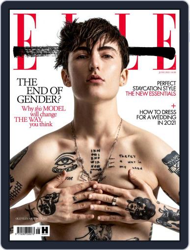 Elle UK June 1st, 2021 Digital Back Issue Cover