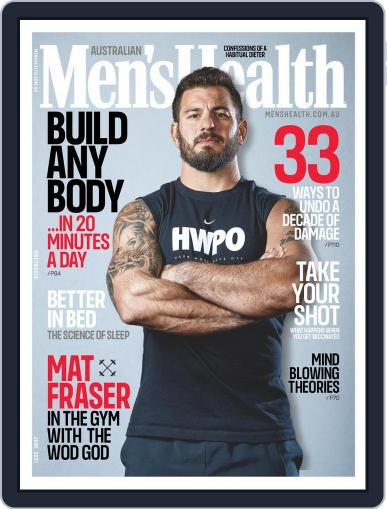 Men's Health Australia June 1st, 2021 Digital Back Issue Cover