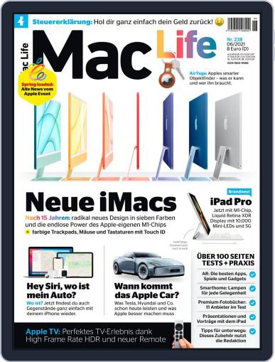MacLife Germany (Digital) June 1st, 2021 Issue Cover