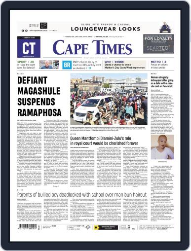 Cape Times May 6th, 2021 Digital Back Issue Cover