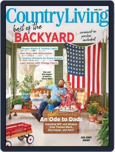Country Living June 1st, 2021 Digital Back Issue Cover