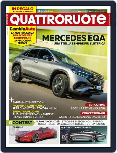 Quattroruote (Digital) April 1st, 2021 Issue Cover