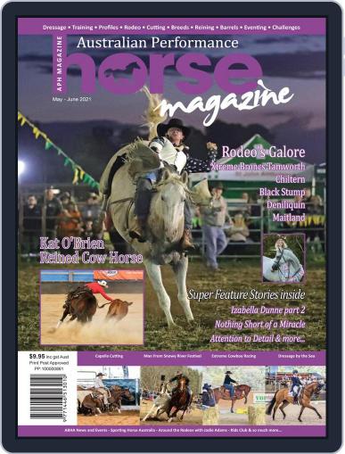 Australian Performance Horse May 1st, 2021 Digital Back Issue Cover