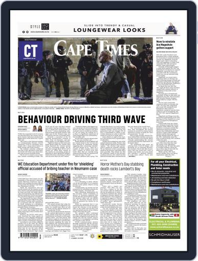Cape Times May 10th, 2021 Digital Back Issue Cover