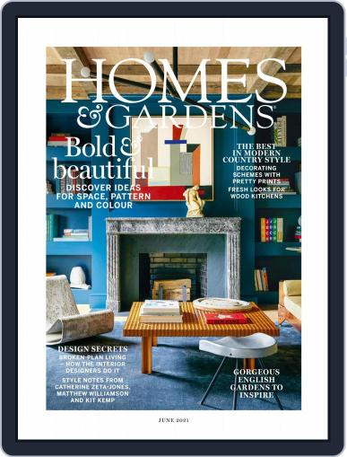 Homes & Gardens June 1st, 2021 Digital Back Issue Cover