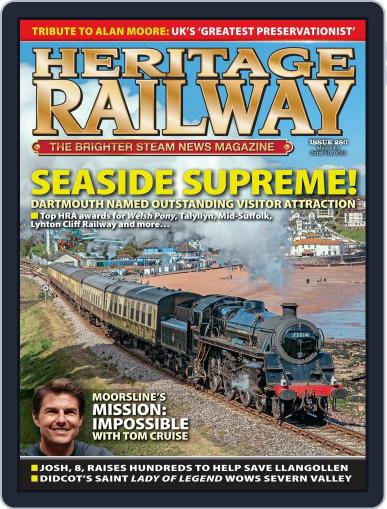 Heritage Railway May 14th, 2021 Digital Back Issue Cover