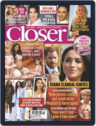 Closer May 15th, 2021 Digital Back Issue Cover