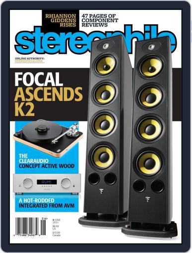 Stereophile June 1st, 2021 Digital Back Issue Cover