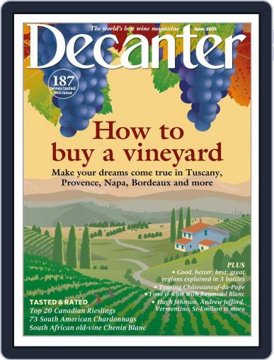 Decanter June 1st, 2021 Digital Back Issue Cover