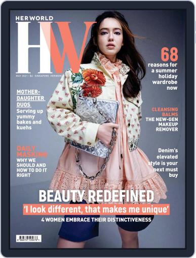 Her World Singapore May 1st, 2021 Digital Back Issue Cover