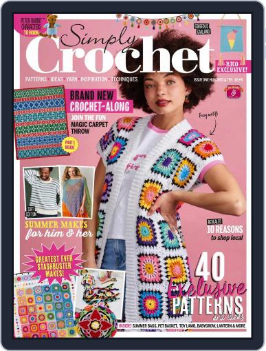 Simply Crochet May 1st, 2021 Digital Back Issue Cover