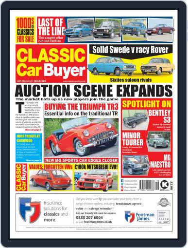 Classic Car Buyer (Digital) May 12th, 2021 Issue Cover