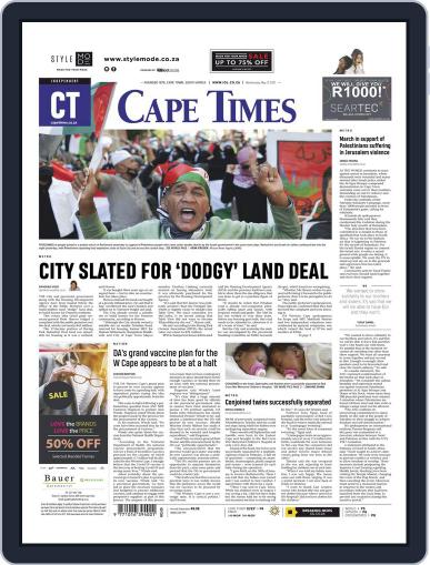 Cape Times May 12th, 2021 Digital Back Issue Cover