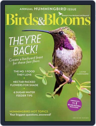 Birds & Blooms June 1st, 2021 Digital Back Issue Cover