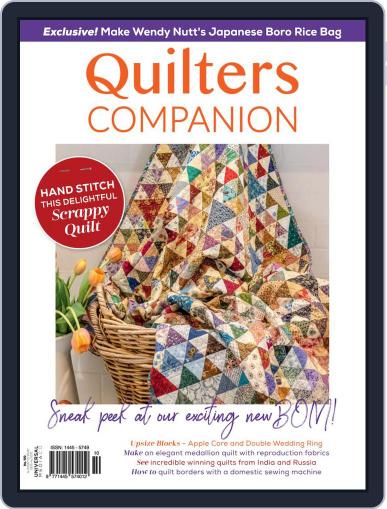 Quilters Companion May 1st, 2021 Digital Back Issue Cover