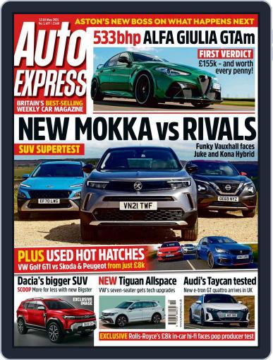 Auto Express May 12th, 2021 Digital Back Issue Cover