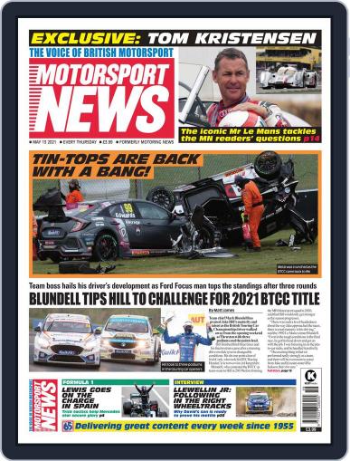 Motorsport News May 13th, 2021 Digital Back Issue Cover