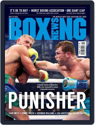 Boxing News May 13th, 2021 Digital Back Issue Cover