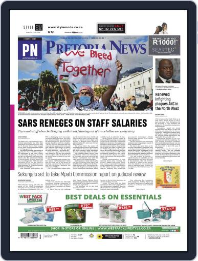 Pretoria News May 13th, 2021 Digital Back Issue Cover