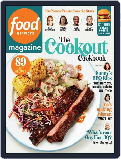 Food Network June 1st, 2021 Digital Back Issue Cover