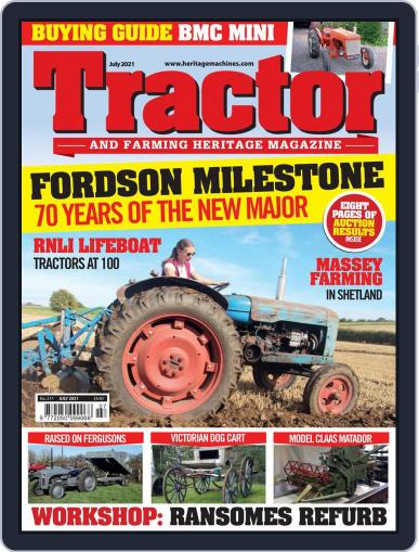 Tractor & Farming Heritage July 1st, 2021 Digital Back Issue Cover