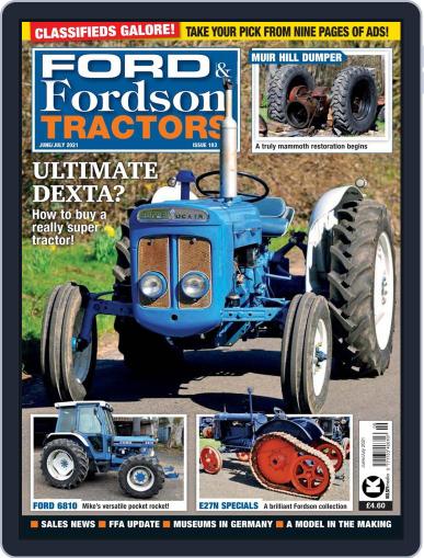 Ford and Fordson Tractors June 1st, 2021 Digital Back Issue Cover