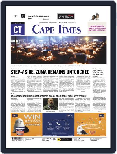 Cape Times May 14th, 2021 Digital Back Issue Cover