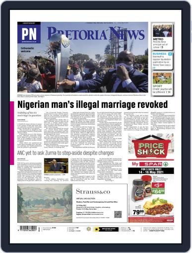 Pretoria News May 14th, 2021 Digital Back Issue Cover