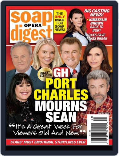 Soap Opera Digest May 24th, 2021 Digital Back Issue Cover