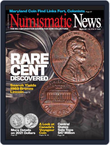Numismatic News (Digital) May 25th, 2021 Issue Cover