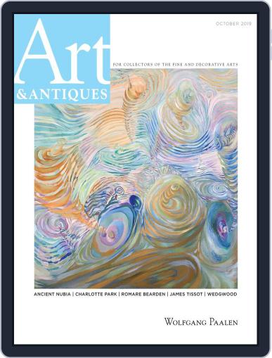 Art & Antiques October 1st, 2019 Digital Back Issue Cover