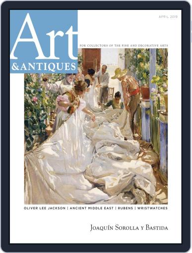 Art & Antiques April 1st, 2019 Digital Back Issue Cover