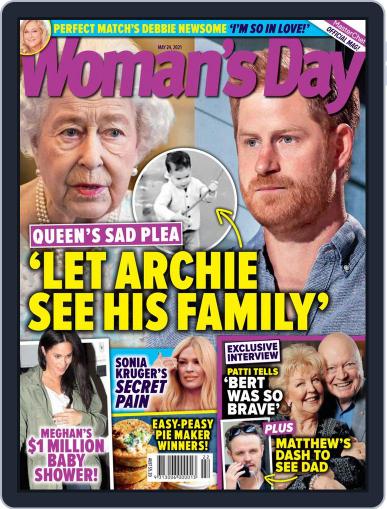 Woman's Day Australia May 24th, 2021 Digital Back Issue Cover