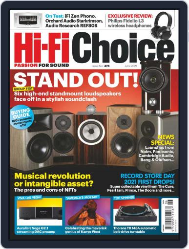 Hi-Fi Choice (Digital) June 1st, 2021 Issue Cover
