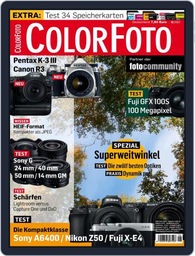 Colorfoto (Digital) June 1st, 2021 Issue Cover