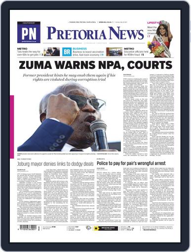 Pretoria News May 18th, 2021 Digital Back Issue Cover