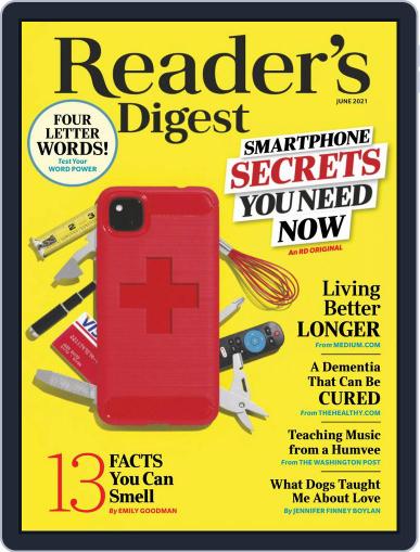 Reader's Digest June 1st, 2021 Digital Back Issue Cover