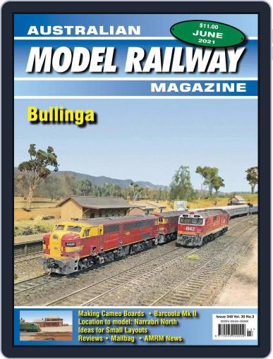 Australian Model Railway June 1st, 2021 Digital Back Issue Cover