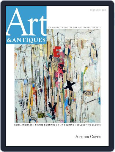 Art & Antiques February 1st, 2019 Digital Back Issue Cover