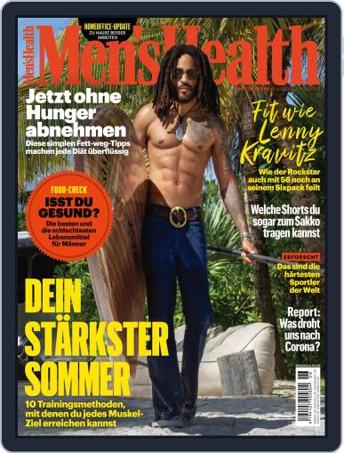 Men’s Health Deutschland June 1st, 2021 Digital Back Issue Cover